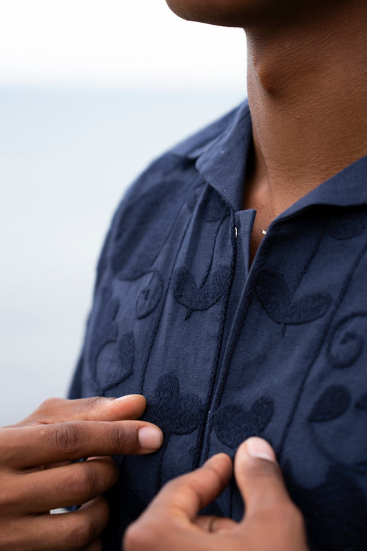 Midnight Suzani Shirt